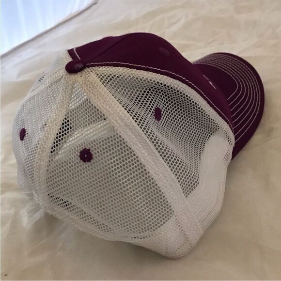 Ouray Angel Fire Resort Maroon Trucker Hat - Picture 8 of 12